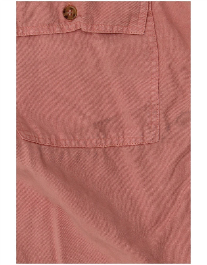 Camisa oversized feminina Topshop Reino Unido 10 Lyocell rosa pequeno