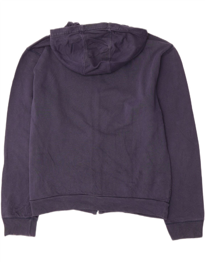 Suéter masculino com capuz e zíper Levi's grande algodão azul marinho