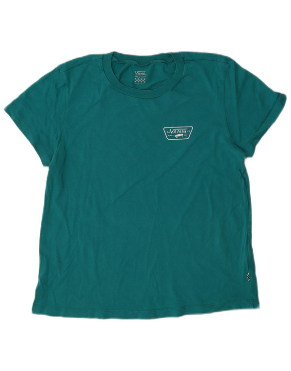 Camiseta Vans Feminina Graphic UK 12 Médio Algodão Verde