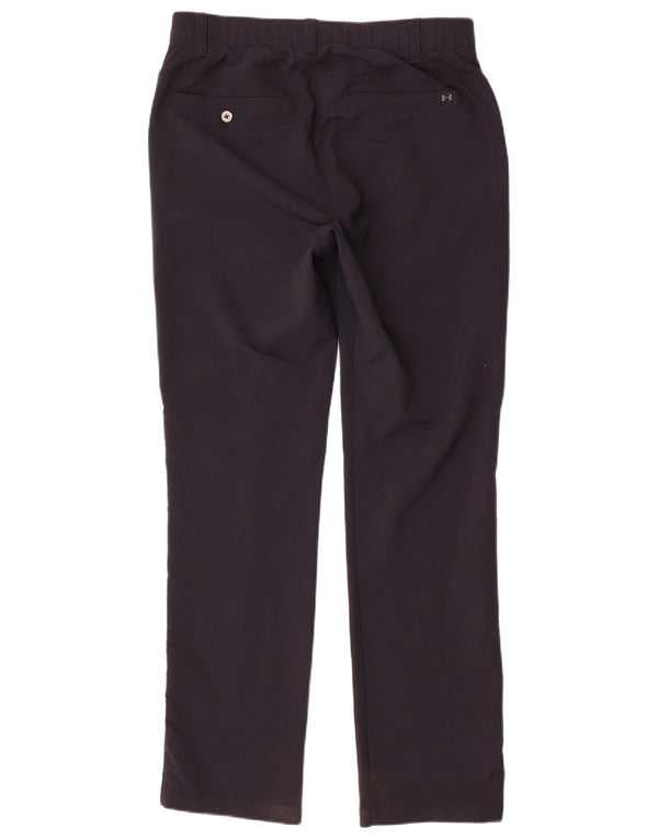 Calça Chino Masculina Under Armour Straight W32 L32 Azul Marinho Nylon