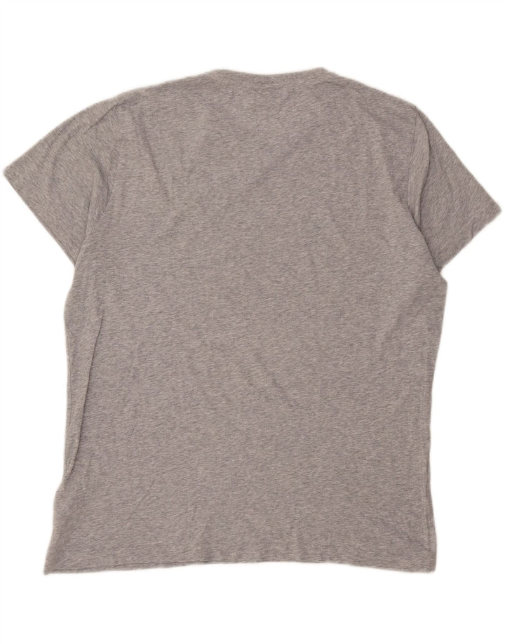 Camiseta masculina GANT Regular Fit Top XL Algodão Cinza
