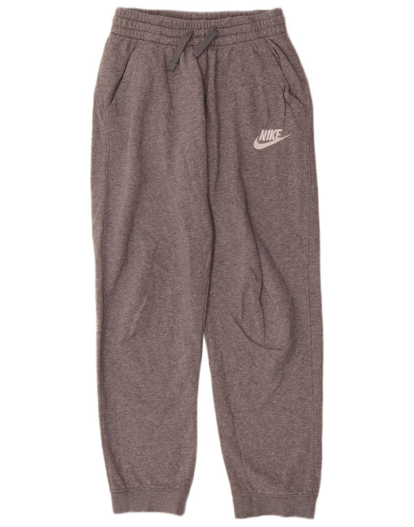 Calça de treino Nike Boys Joggers 13-14 anos XL cinza manchado de algodão