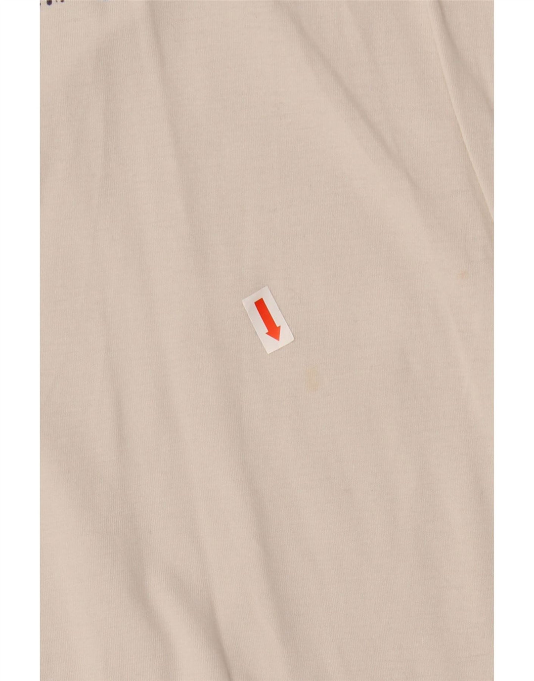 Camiseta feminina gráfica Levi's UK 10 pequena branca