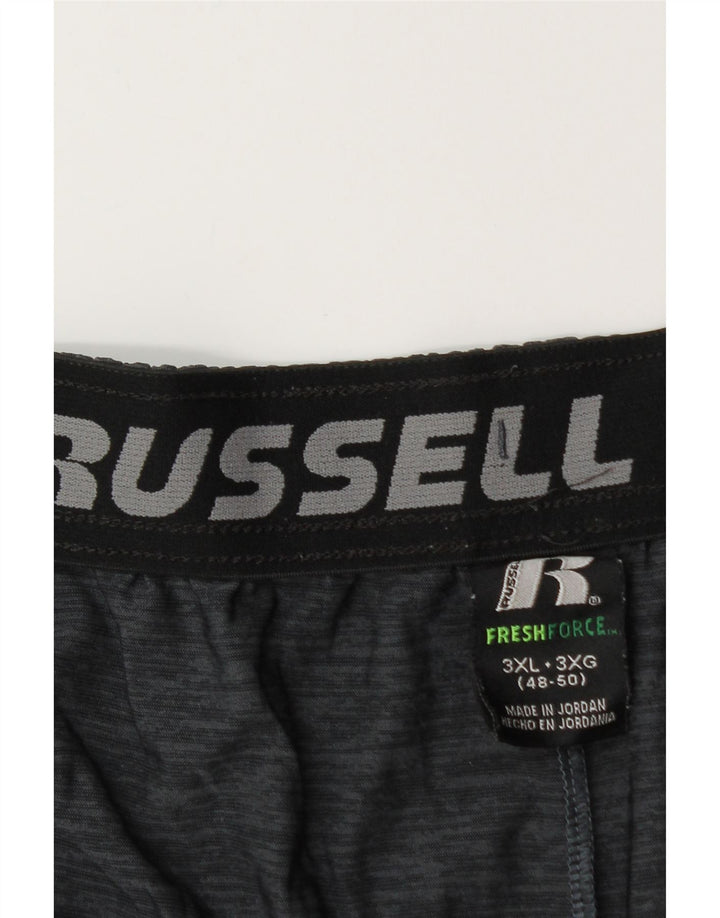 RUSSELL ATLÉTICO Masculino Dri-Power Sport Shorts 3XL Azul marinho Colourblock