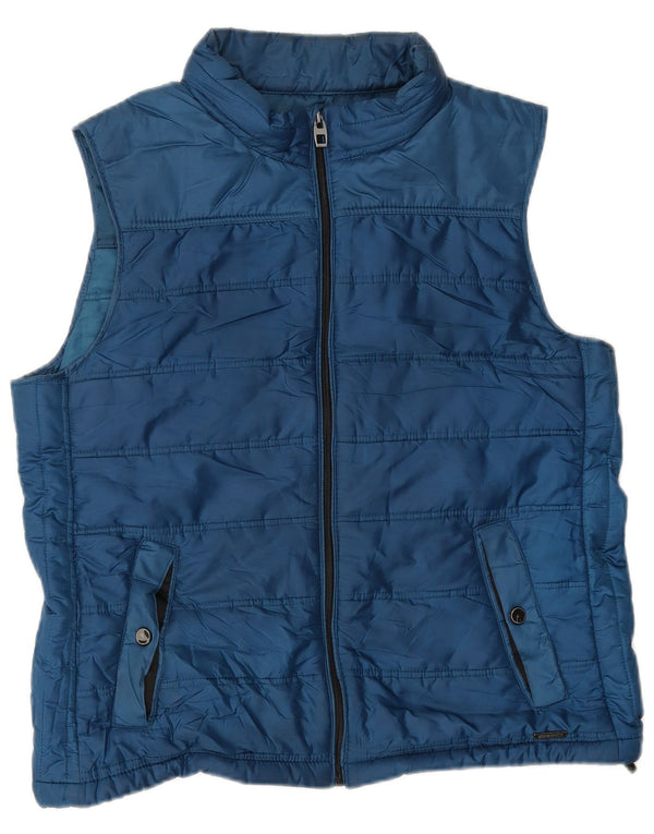 Colete acolchoado feminino Pierre Cardin UK 18 XL azul