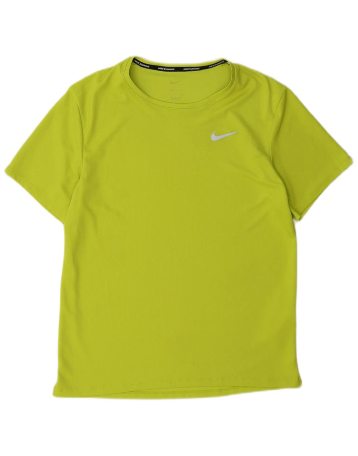 Camiseta Nike Masculina Dri Fit Top Pequeno Poliéster Verde
