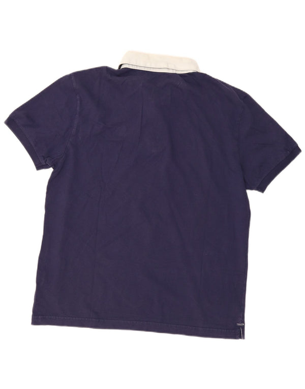 Camisa polo masculina de rugby North Sails XL azul marinho