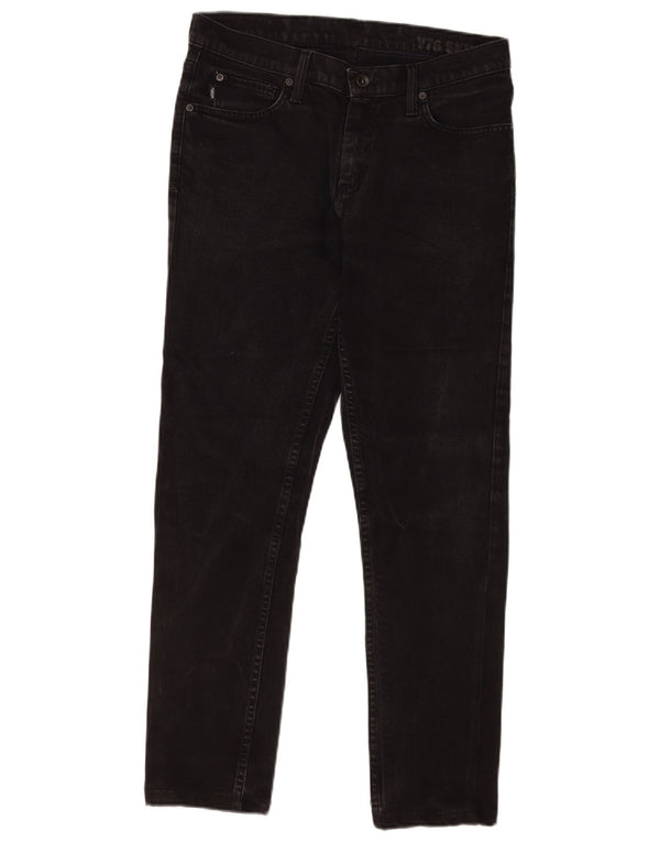 Vans Masculino Slim Jeans W34 L29 Preto Algodão