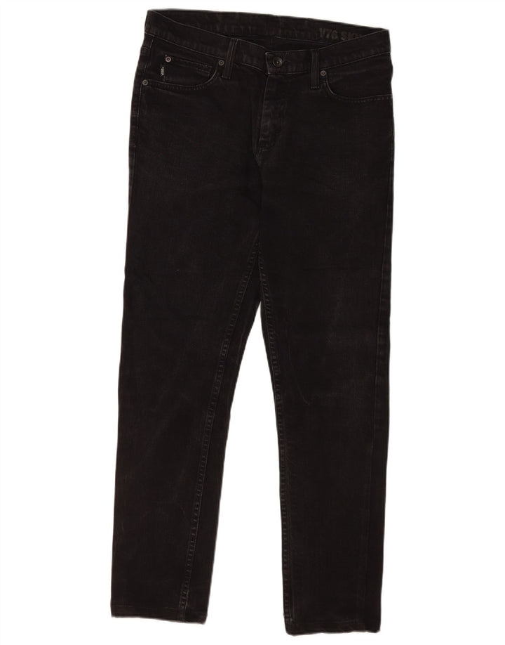 Vans Masculino Slim Jeans W34 L29 Preto Algodão