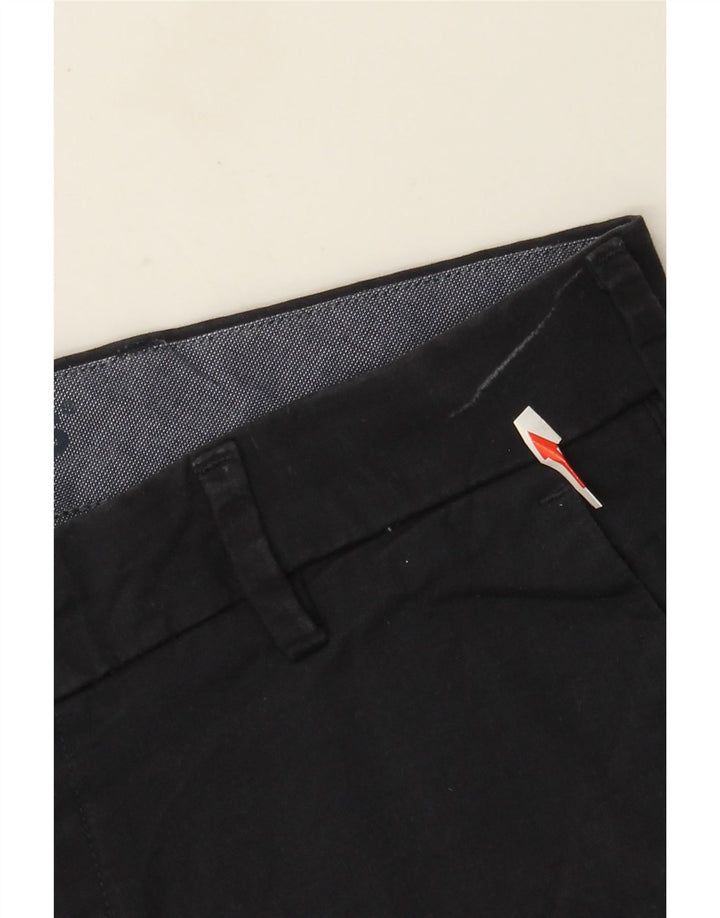 Dockers Mens Chino Shorts W31 Médio Algodão Preto