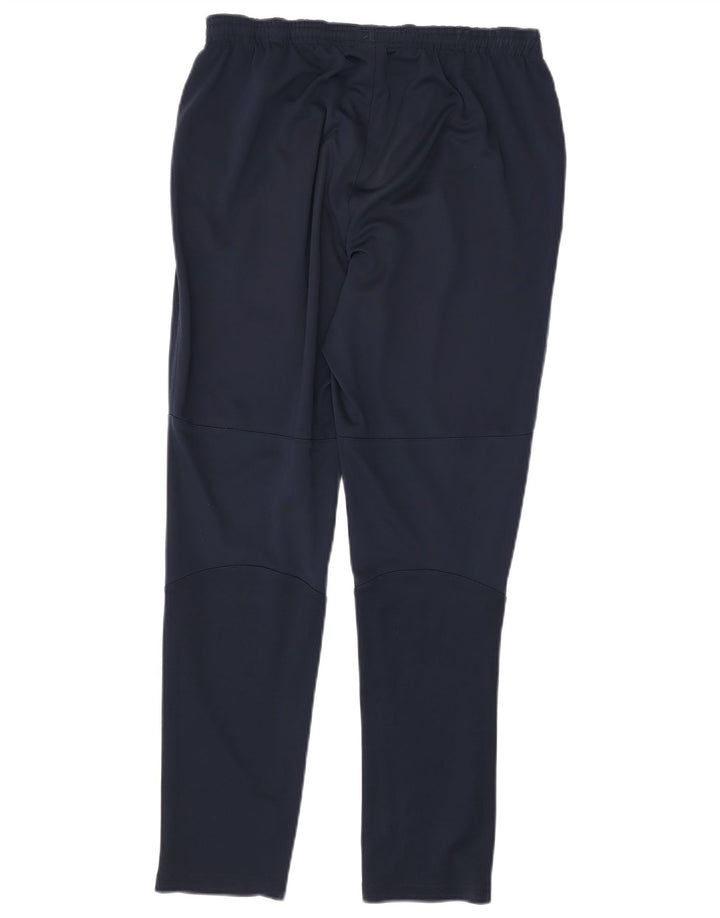 Calça de treino masculina NIKE Dri Fit médio azul marinho poliéster