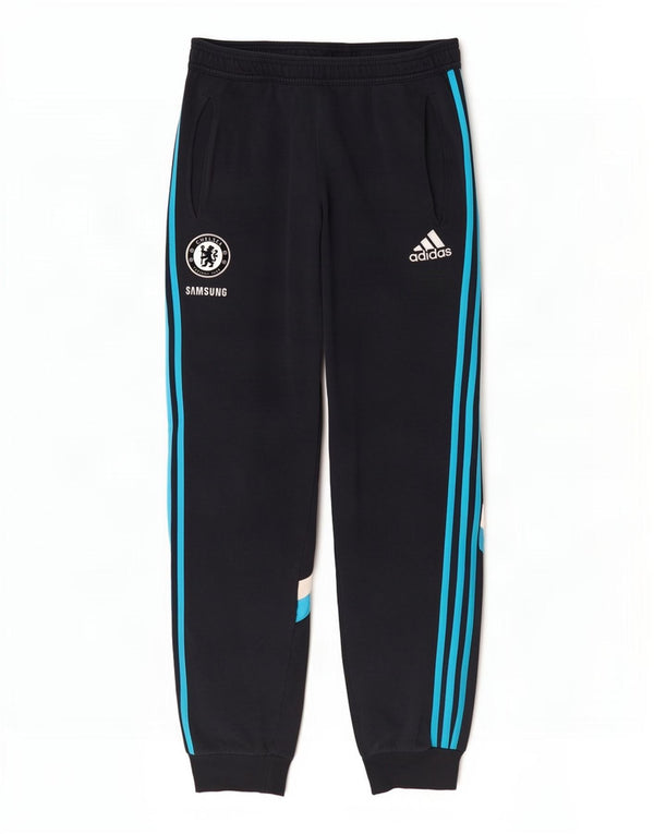 Adidas Mens Chelsea FC Calças de treino Joggers Médio Azul Marinho