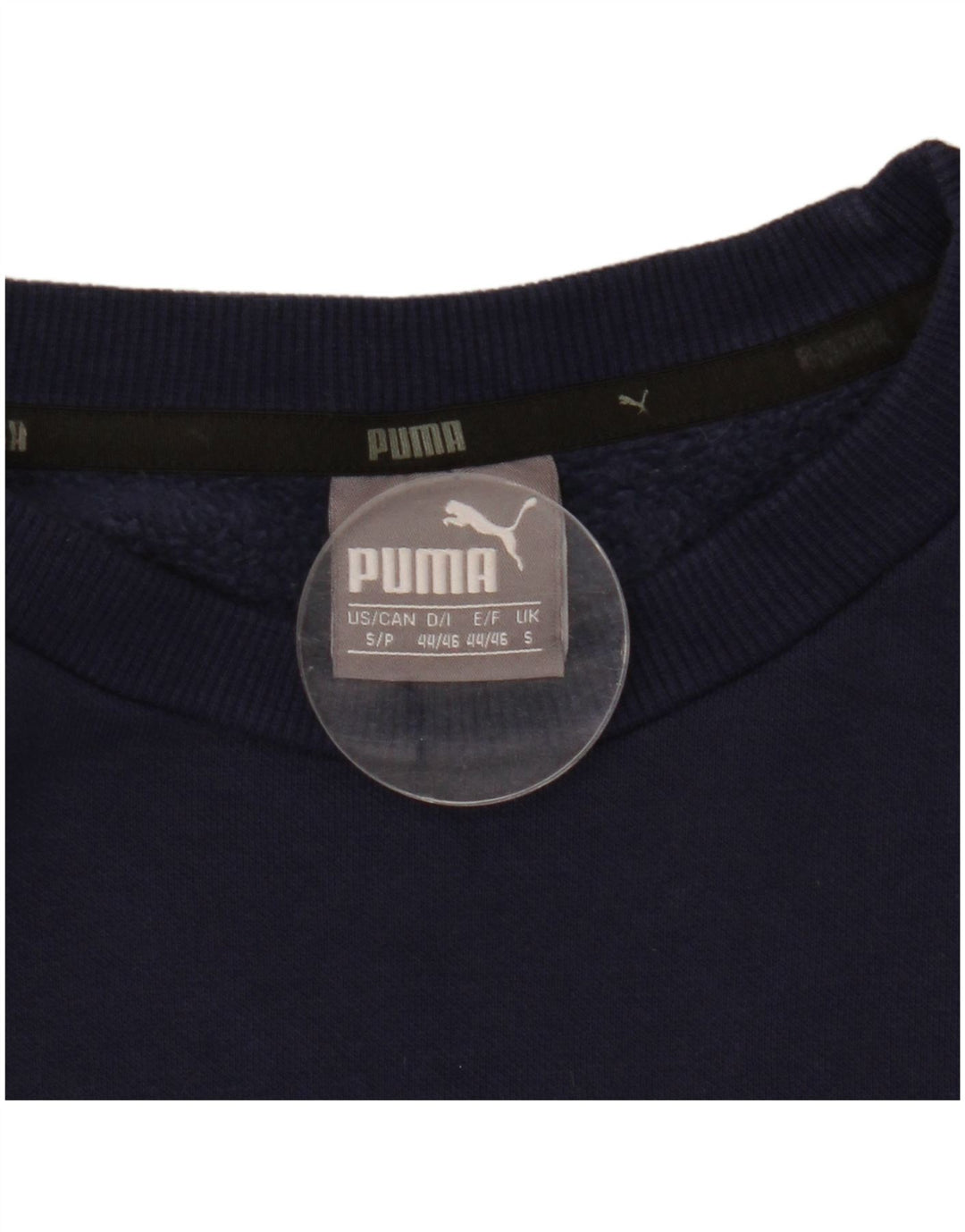 Puma moletom masculino jumper pequeno azul marinho