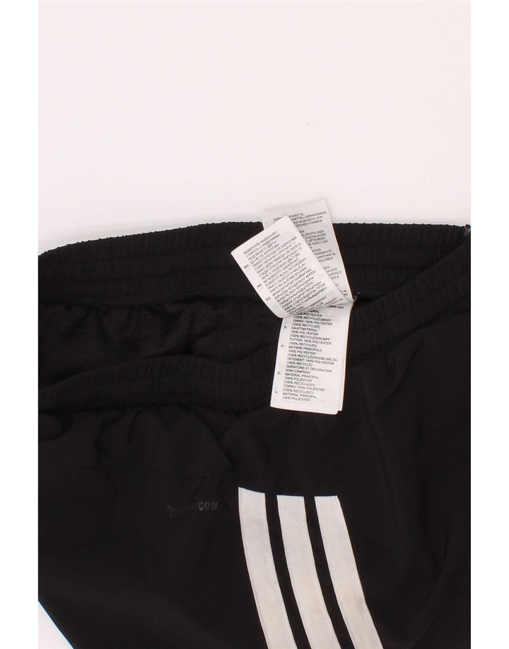Shorts esportivos femininos Adidas Climacool 9-10 anos preto poliéster