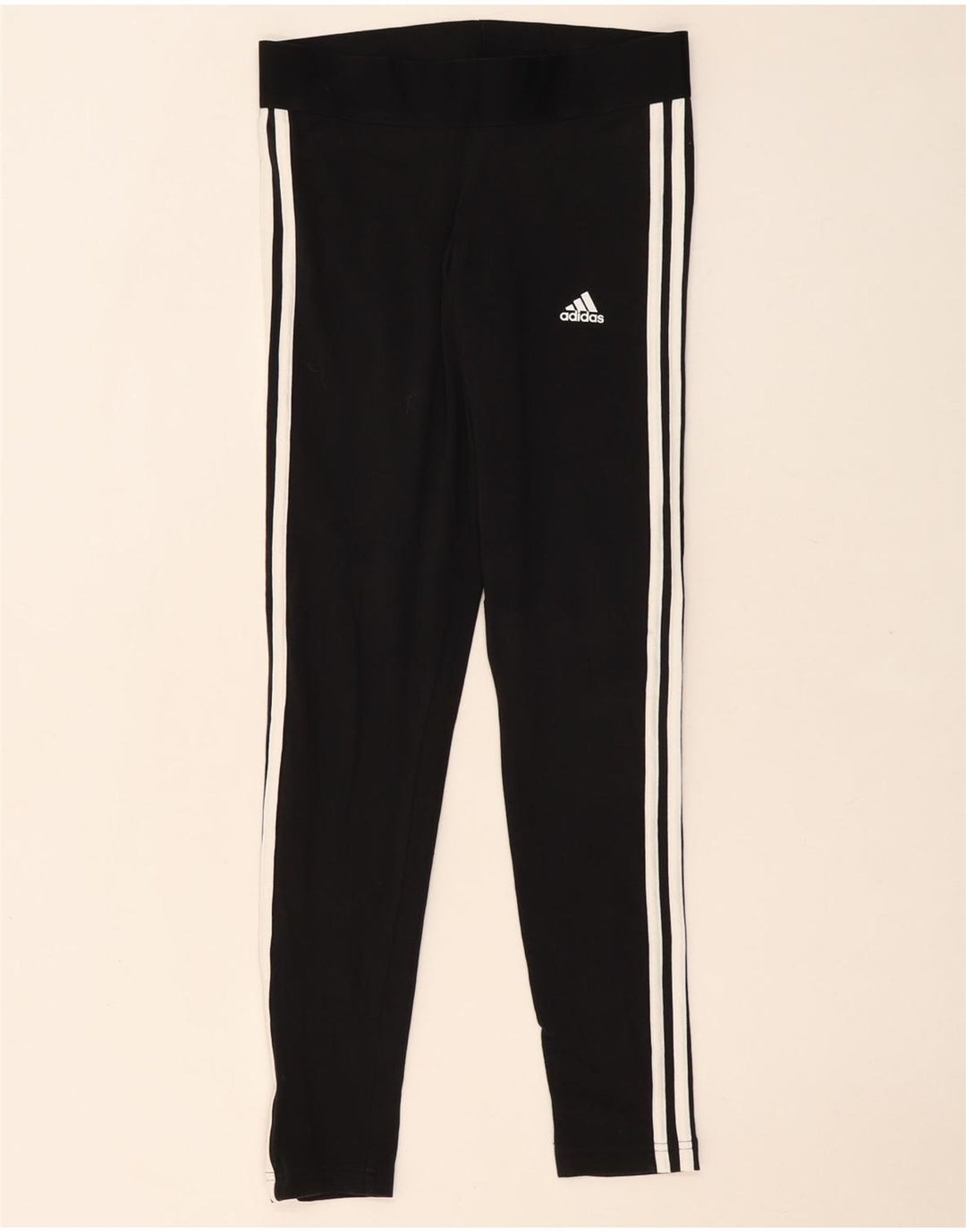 Leggings Adidas Femininas UK 8/10 Pequenas Pretas