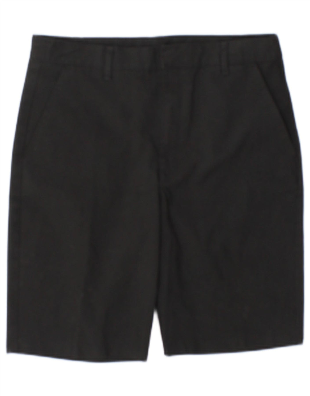 Shorts Chino para meninos Marks & Spencer 13-14 anos W30 preto poliéster