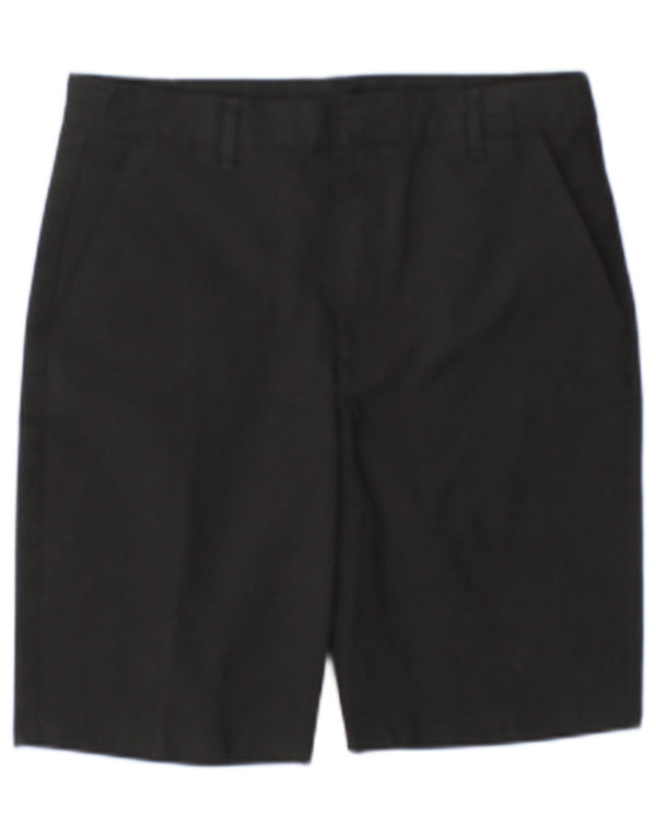 Shorts Chino para meninos Marks & Spencer 13-14 anos W30 preto poliéster