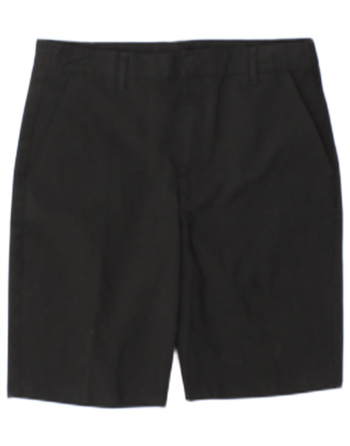 Shorts Chino para meninos Marks & Spencer 13-14 anos W30 preto poliéster