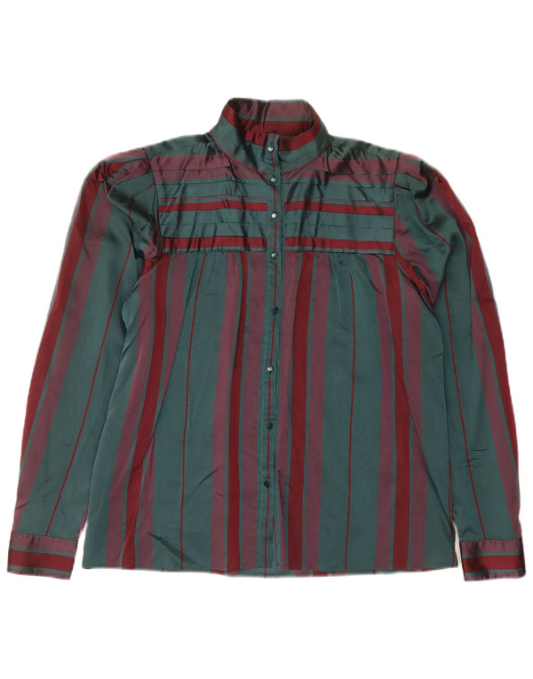Blusa feminina Selene IT 46 listrada verde grande