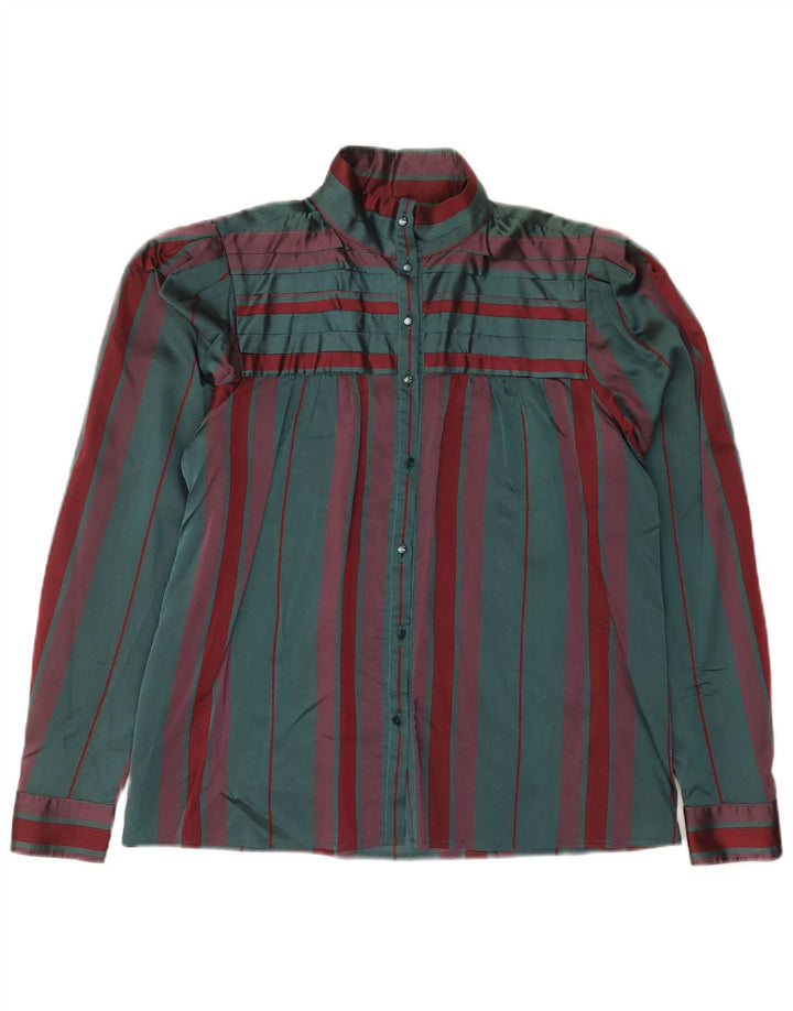 Blusa feminina Selene IT 46 listrada verde grande