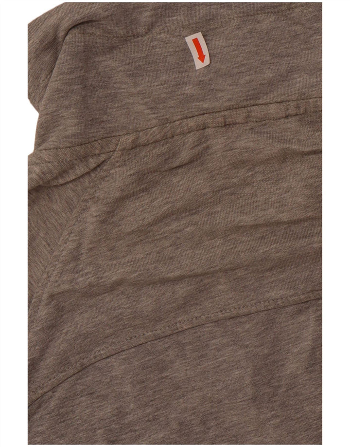 Puma Womens Tracksuit Top Jacket UK 14 Grande Algodão Cinza