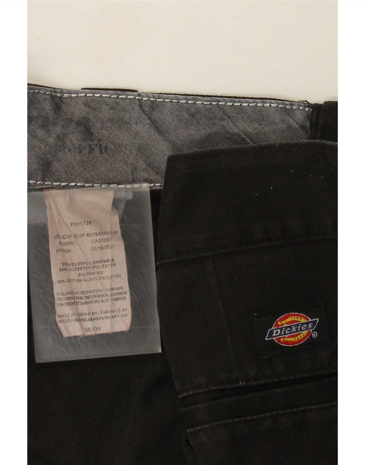 Shorts jeans feminino Dickies W38 XL poliéster preto