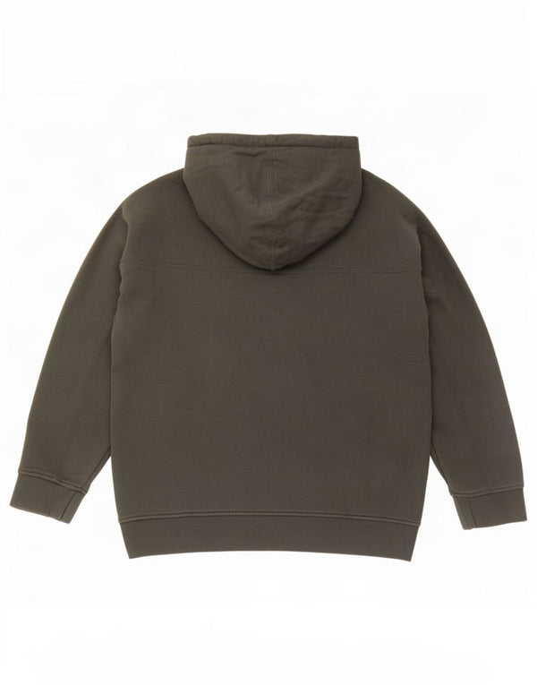 Adidas Mens Hoodie Jumper Médio Algodão Cáqui