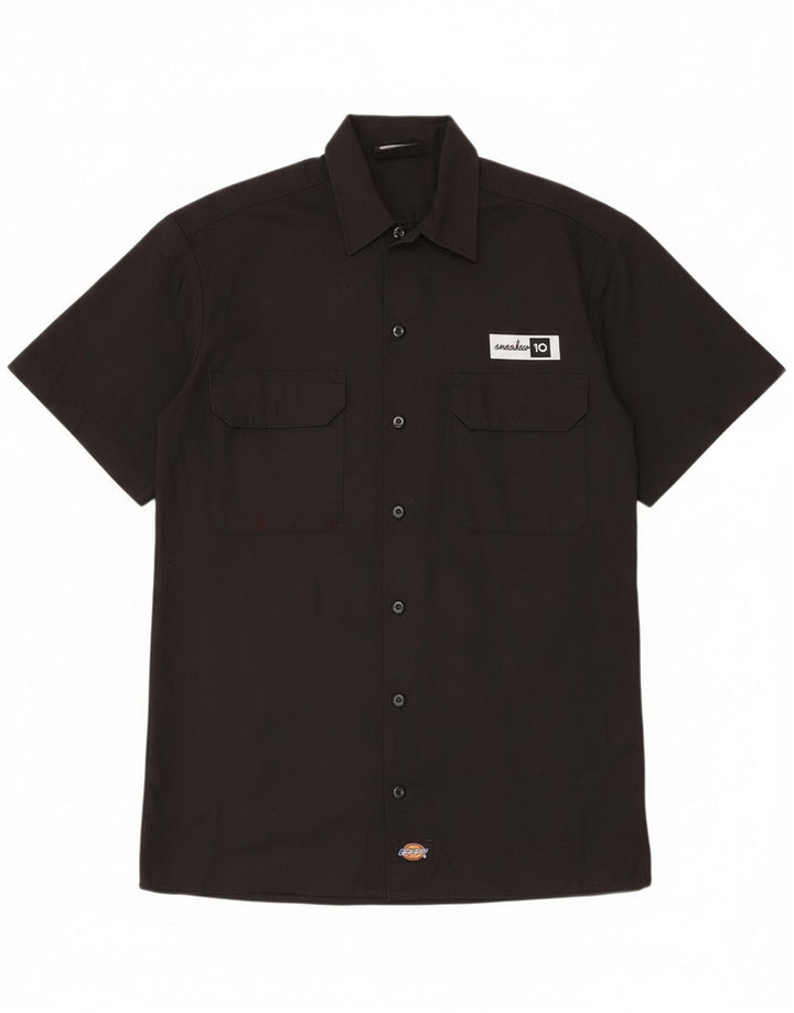Camisa masculina de manga curta Dickies XS poliéster preto