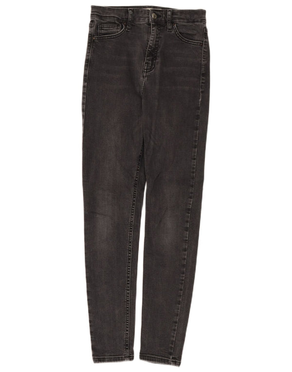 Topshop feminino Jamie Skinny Jeans W25 L28 cinza poliéster