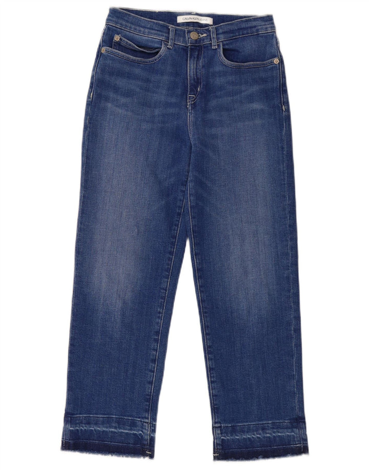 CALVIN KLEIN Jeans retos para meninas 11-12 anos W26 L23 Azul Algodão