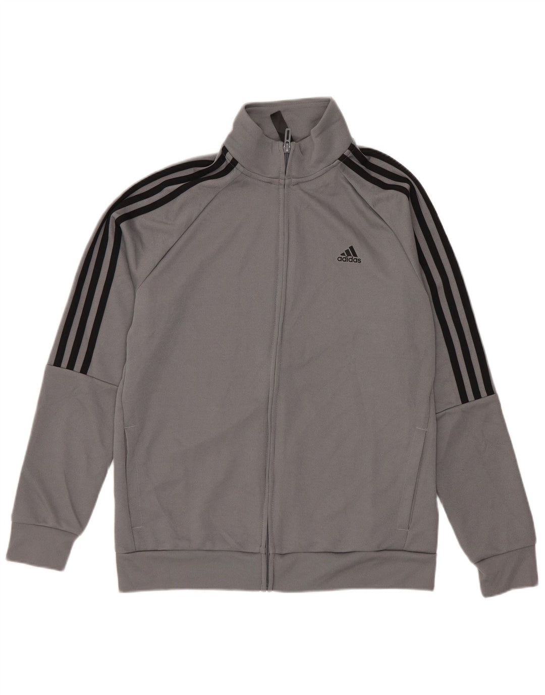 Jaqueta Adidas Menino Aeroready Top 13-14 Anos Cinza Poliéster