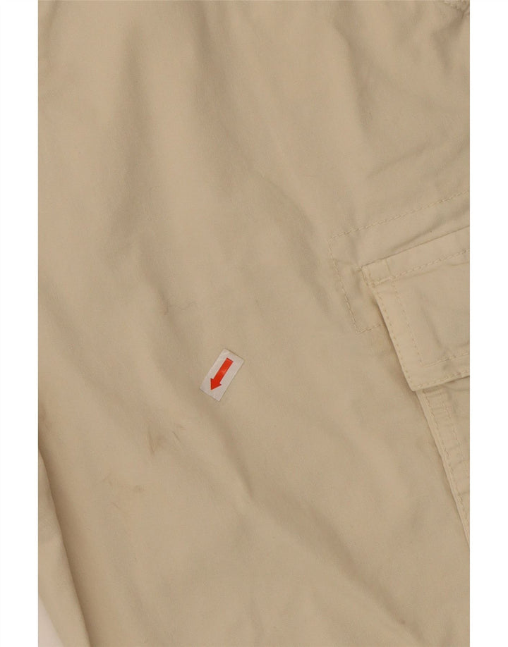 Shorts cargo masculino NORTH SAILS W30 algodão bege médio