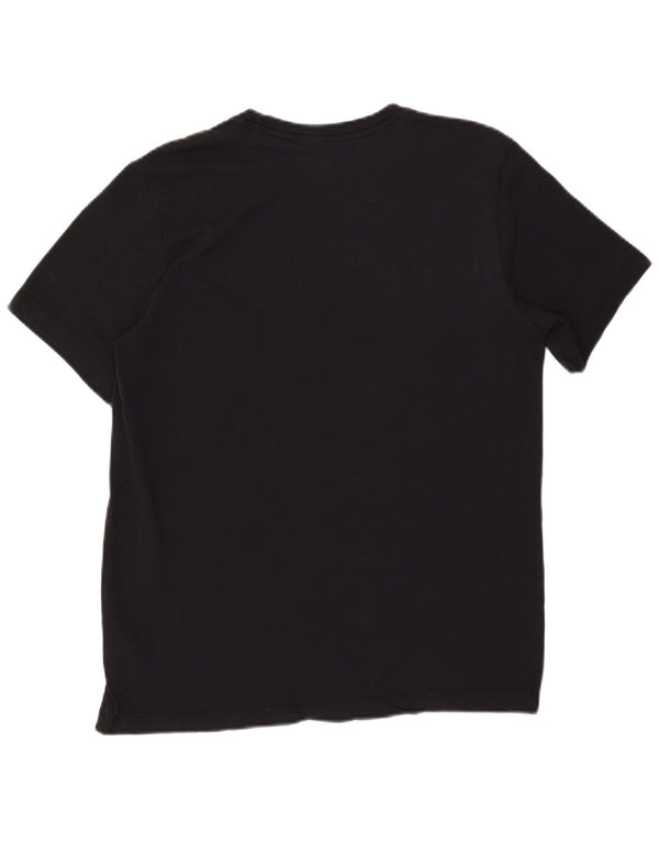 Camiseta Nike Masculina Dri Fit Top Médio Algodão Preto