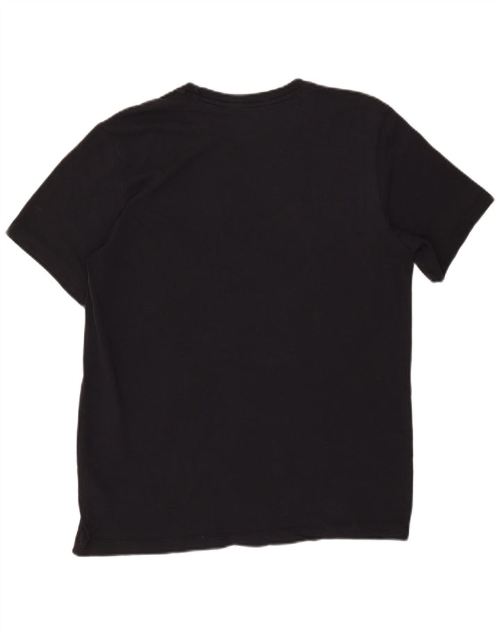 Camiseta Nike Masculina Dri Fit Top Médio Algodão Preto