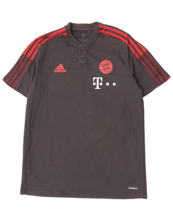 Camiseta Adidas Masculina Aeroready Graphic Top Grande Algodão Cinza