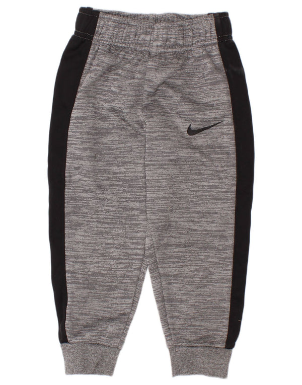 Calça de treino Nike Boys Dri Fit Joggers 2-3 anos cinza colorblock