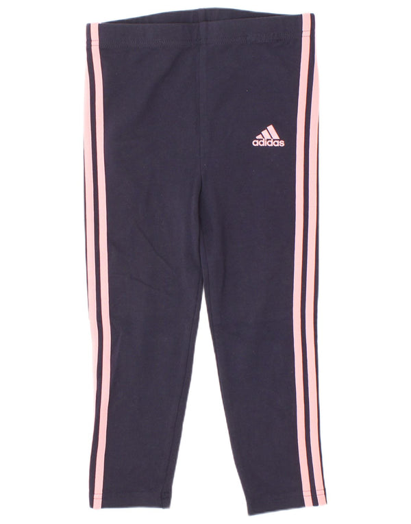 Leggings Adidas Menina 3-4 Anos Azul Marinho