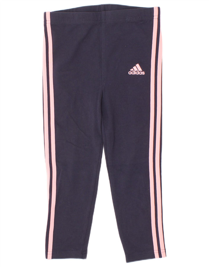 Leggings Adidas Menina 3-4 Anos Azul Marinho