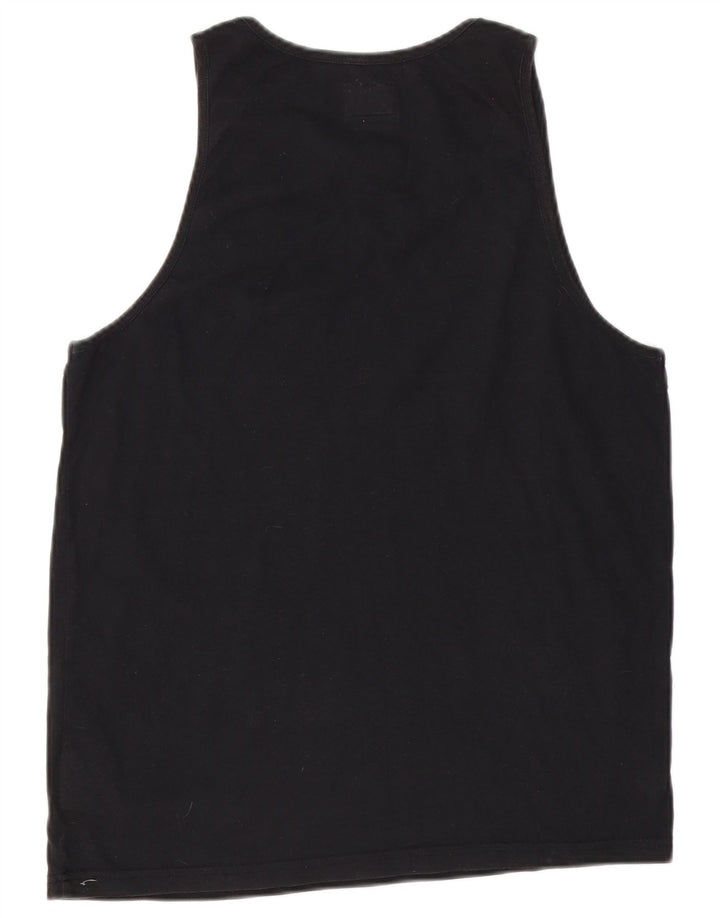 Vans Masculino Colete Top Pequeno Algodão Preto