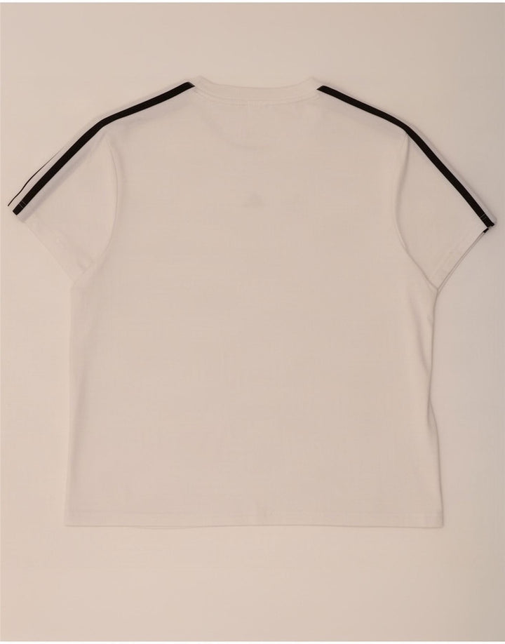 Camiseta Adidas Feminina Top UK 12/14 Médio Branco