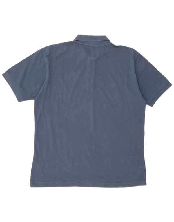 Camisa polo masculina KAPPA XL azul marinho algodão