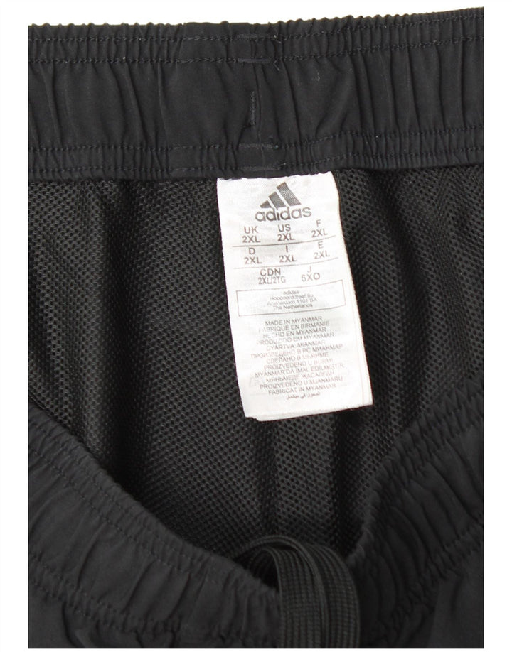 ADIDAS Mens Sport Shorts 2XL  Black Polyester