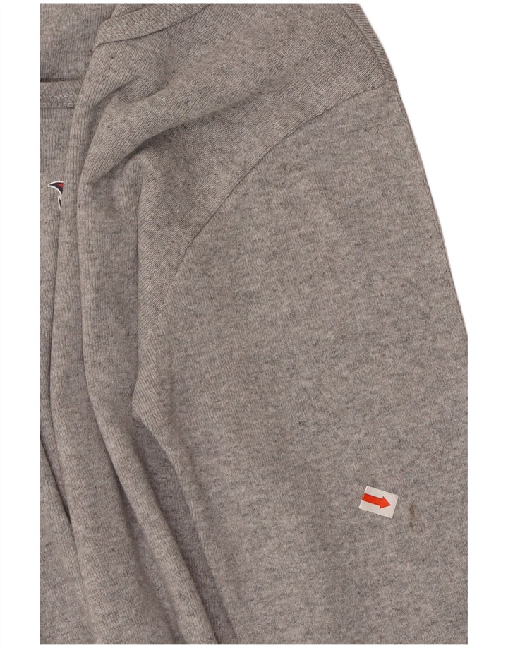 PUMA Girls Tennessee Titans Crop Top Manga Comprida 11-12 Anos Cinza Médio