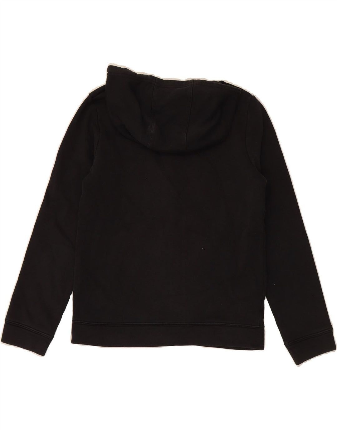 NIKE Boys Zip Hoodie Sweater 12-13 Years Large  Black Cotton Vintage Nike and Second-Hand Nike from Messina Hembry 