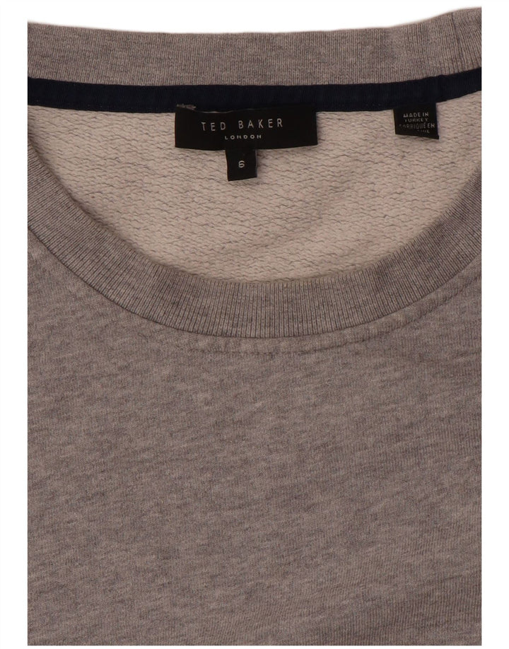 Suéter masculino TED BAKER tamanho 6 2XL cinza