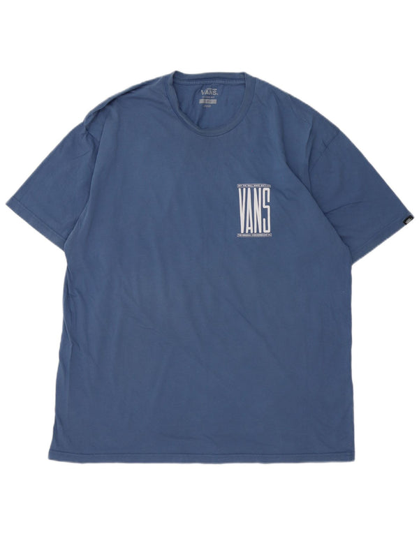 Camiseta masculina Vans Classic Fit Graphic Top XL Azul Algodão