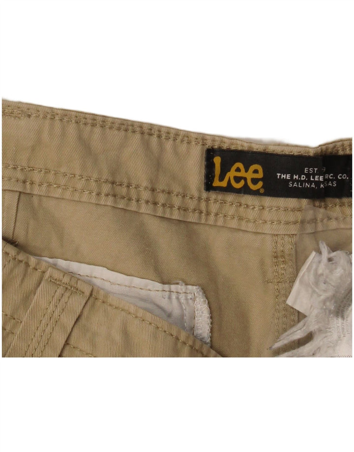 LEE Mens Cargo Shorts W36 Grande Bege