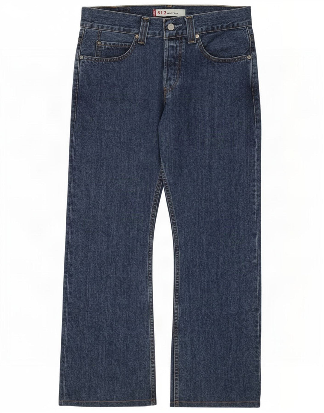 Levi's Masculino 512 Bootcut Jeans W30 L30 Azul Algodão