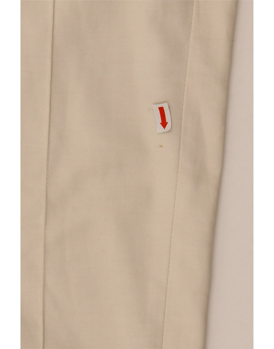 Calça feminina casual justa CELYN B IT 42 médio W30 L29 algodão branco