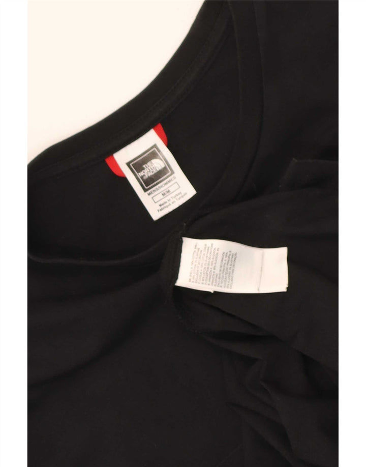 Camiseta masculina The North Face Top médio algodão preto